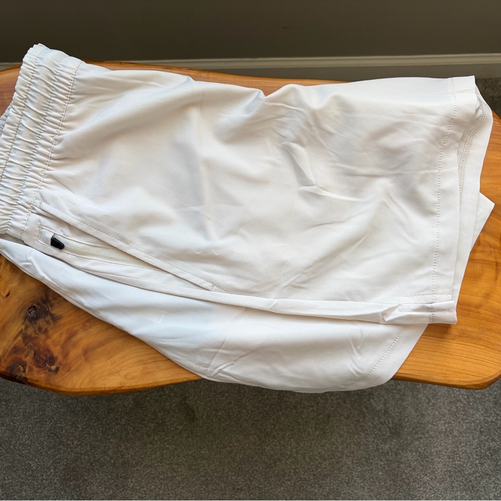 Men's Classic Ivory Athletic Shorts